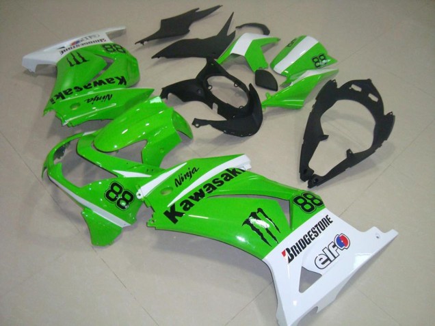 ZX 250R 2008-2012 - Vert et Blanc ZX 250R 2008-2012 - Vert et Blanc